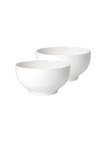 Villeroy & Boch 2er Set Schalen For Me ø 15.0 cm weiß in weiß