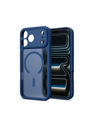 COFI 1453 Tech-Protect BasicMag kompatibel mit iPhone 18 Pro Max / 17 in Dunkelblau