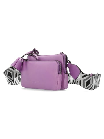 PICARD Bella Umhängetasche Leder 20 cm in purple