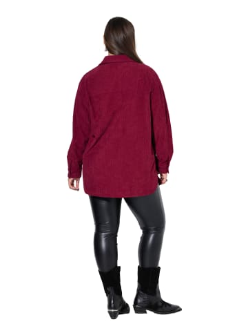 Studio Untold Hemdbluse in weinrot