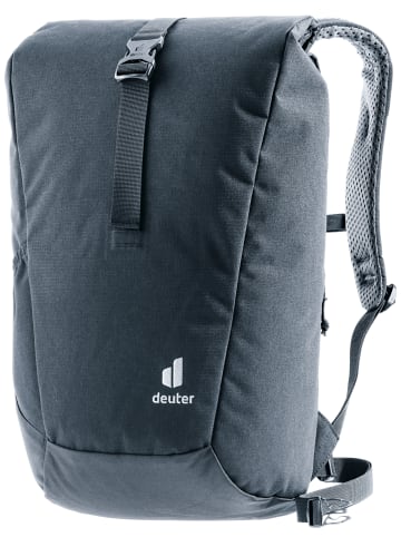 Deuter Rolltop Rucksack Stepout 22 in Black