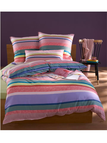 Heine Bettwäsche in flamingo-lavendel-bedruckt