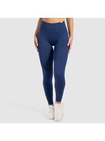 SMILODOX Leggings Infinite Scrunch in Blau