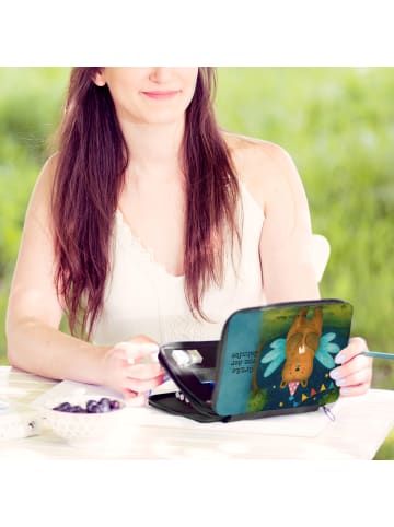 Mr. & Mrs. Panda Etui Bär Zahnfee Design mit Spruch in Weiß