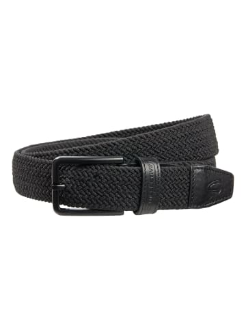 Camel Active Elastischer Flechtgürtel in Schwarz