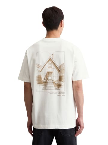 Marc O'Polo T-Shirt relaxed in egg white