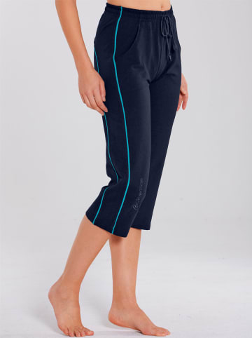 WITT WEIDEN Freizeithose in marine-türkis