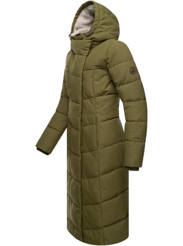 ragwear Wintermantel Pavla Long in Light Olive23