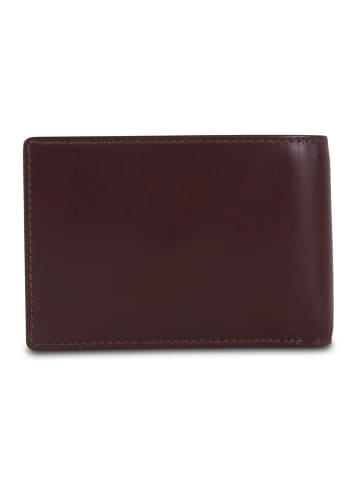 Jost Skagen Geldbörse Leder 10 cm in rotbraun