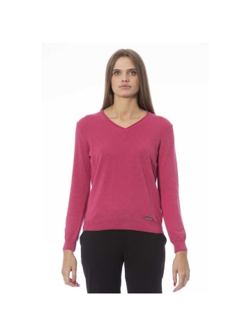 Baldinini Trend Fuchsia Kaschmir Damen Pullover