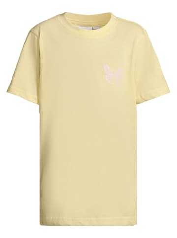 Urban Classics Urban Classics T-Shirts in white+softsalvia+softyellow