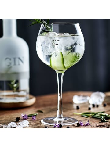Butlers Gin Glas "Happy Hour" 500ml HAPPY HOUR in Transparent