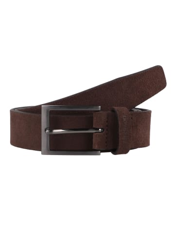 Strellson Gürtel Leder in dark brown