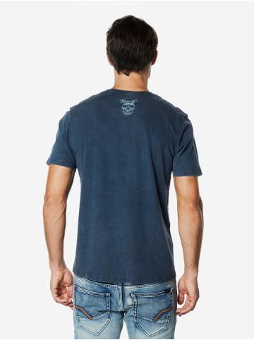 KOROSHI Kurzarm-t-shirt. in blau