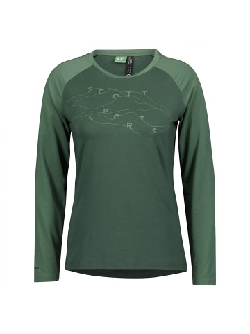SCOTT W DEFINED DRI L/SL SHIRT in Grün