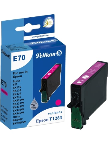 Pelikan Tintenpatrone kompatibel mit Epson T1283 magenta Typ E70