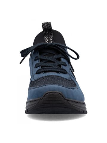 rieker sportlicher Schnürer  in Blau