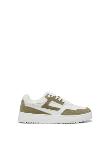 Marc O'Polo Sneaker in white/oliv