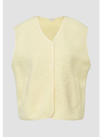 s.Oliver Indoor-Weste in 1015_hellgelb