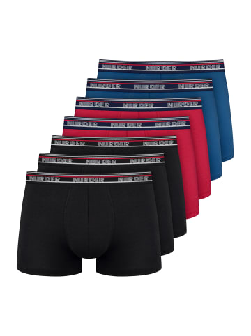 NUR DER Boxer Powerful in blau/rot/schwarz