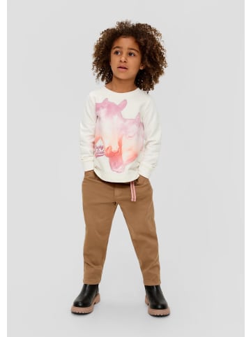 s.Oliver Sweatshirt  in  0210_ecru