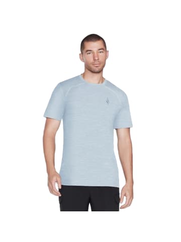 Skechers Skechers On the Road Tee in Blau