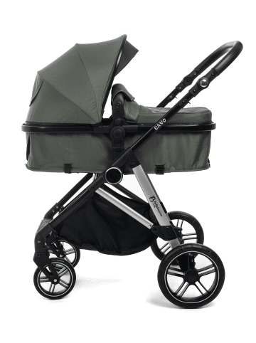 BeBelissimo 3 in 1 Kinderwagen Set Kombikinderwagen - CAVO in Grün