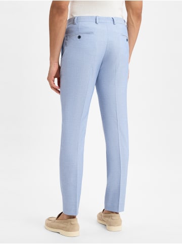 Finshley & Harding London Hose Hoxdon in hellblau weiß - 0001