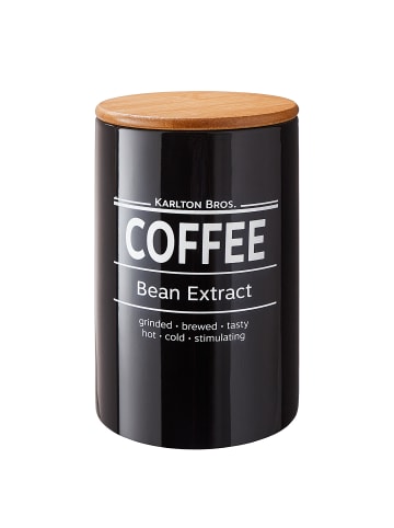 Butlers Butlers Vorratsdose KARLTON BROS. Coffee in Schwarz