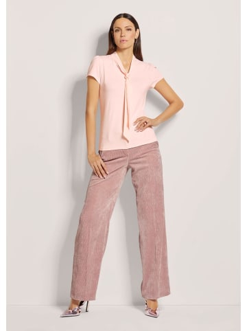 MADELEINE Kurzarmoberteil mit Schluppe in puderrosé