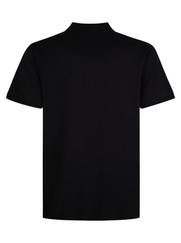 Petrol Industries Klassisches Poloshirt in Plus Size Missoula in Schwarz