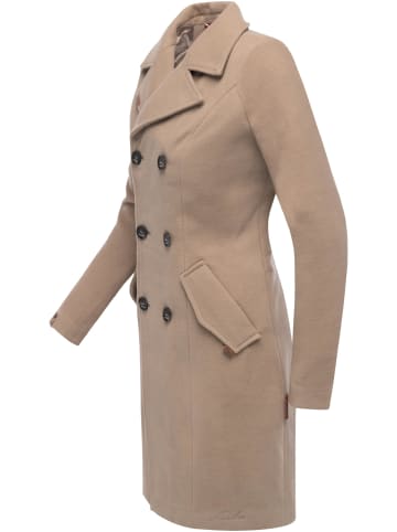 Marikoo Wollmantel Nanakoo in Taupe Grey