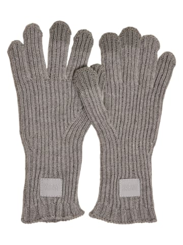 Urban Classics Urban Classics Unisex Knitted Wool Mix Smart Gloves in heathergrey
