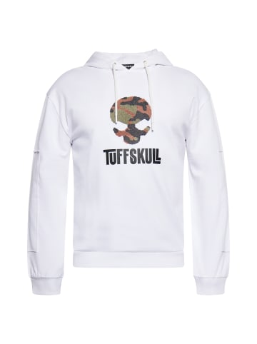 TUFFSKULL Herren Sweatshirt in Weiss