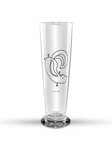 Mr. & Mrs. Panda Bierglas Stinktier Handstand ohne Spruch in Transparent