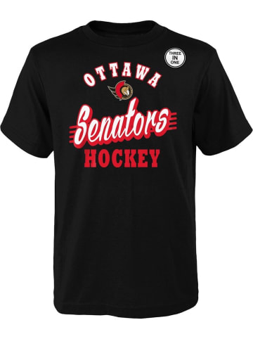 Outerstuff Shirt in Schwarz