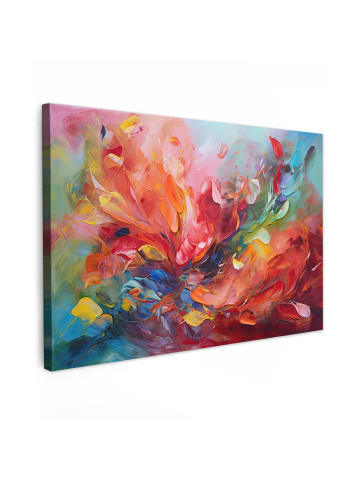 MuchoWow Leinwand bilder Abstrakte Farbexplosion (BxH)