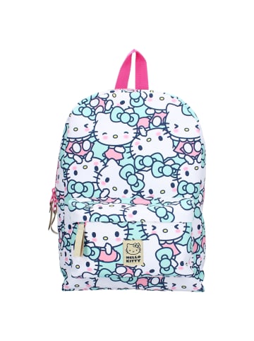 COFI 1453 Hello Kitty Rucksack –geräumigem Hauptfach und verstellbaren in Mehrfarbig