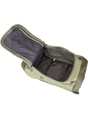 Deuter Reisetasche Duffel Pro Roller 90 in Mineral/Grove