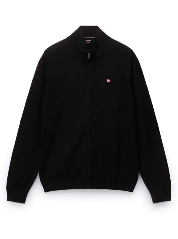 Napapijri Pullover "Damavand Fz 3" in Schwarz