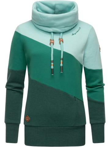 ragwear Sweatshirt Rumika in Green