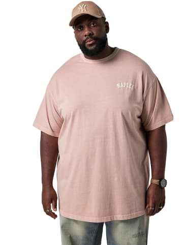 STHUGE Kurzarm T-Shirt in tiefes mauve