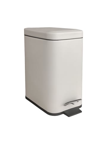 relaxdays Mülleimer in Beige - 5 l