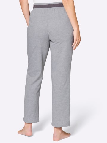 WITT WEIDEN Hose in grau-meliert-anthrazit