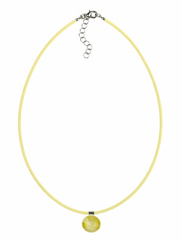 collezione alessandro Kurze Kette " Frankfurt " in gelb