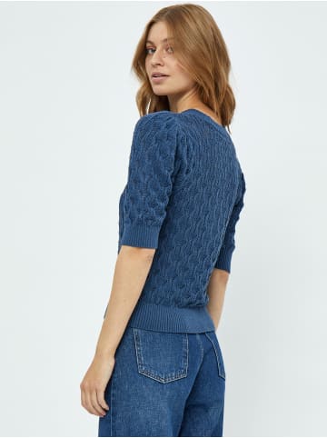 minus Pullover in Dark Denim Blue