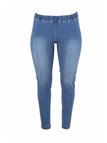 GOZZIP Leggings Maya Denim in Light blue denim