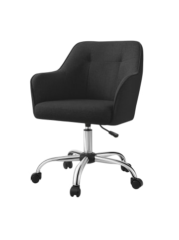 SONGMICS Bürostuhl Tyra in Schwarz - (B)58 x (H)96 x (T)60.8 cm