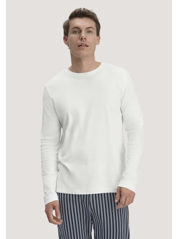 Hessnatur Langarm-Schlafshirt in naturweiss