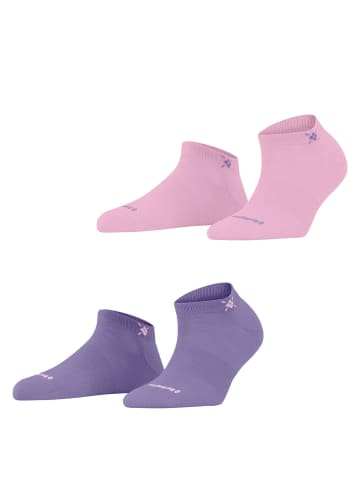 Burlington Sneakersocken Everyday 2-Pack in Lilac